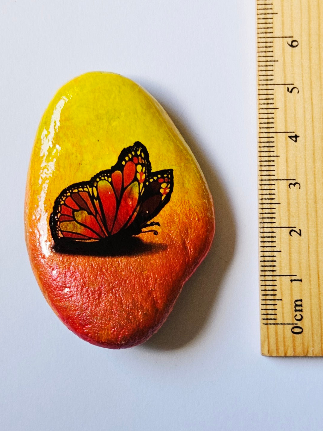 Hand Painted Artisan Rocks Individually Blessed with Card Story