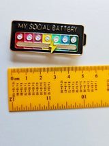 Social Battery Meter Positive Mental Health Wellbeing