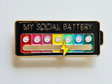 Social Battery Meter Positive Mental Health Wellbeing