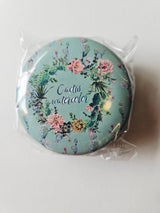 Beautiful Round tins for Soaps, Gems, Ornaments, Minerals, Gemstones