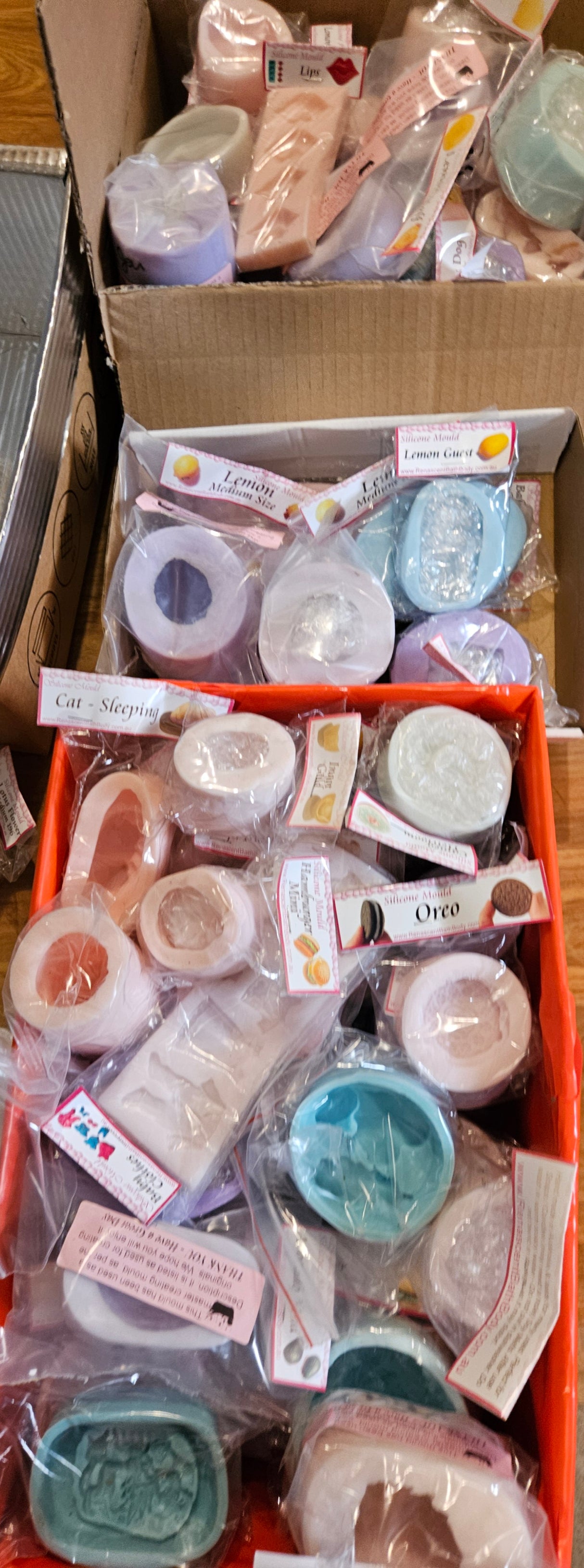 Sale - BULK LOT of 30!!! Different Silicone Moulds RRP $600 approx (Please read Desc')