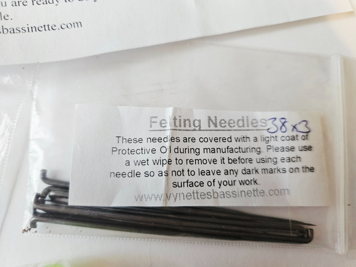Reborn Doll Rooting Tool & Mohair Lot – Felting Needles, Ruby Red Hair, Tools AU