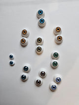 Reborn Doll Glass/Acrylic Eye Lot Multiple Colours & Sizes 9 Pair