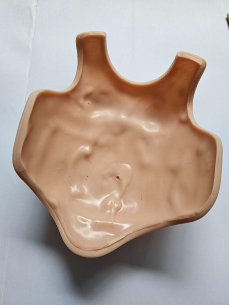 Reborn Doll Vinyl Belly Plate / Chest Plate – Newborn Size – Unpainted – AU