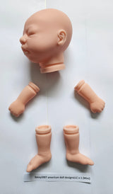 Sassy 2007 Mini Reborn Doll Kit by American Doll Designs LLC Unpainted Vinyl