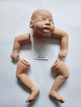 JD353 Sleeping Baby Reborn Doll Kit Unpainted Vinyl Full Arms Legs