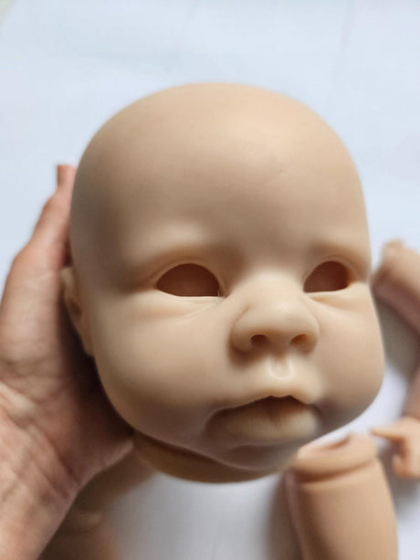 TY1105M Reborn Doll Kit Open Eye Vinyl Full Arms Legs Open Eyes