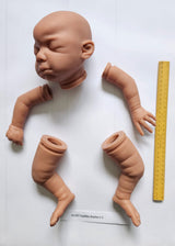 Baylee Reborn Doll Kit Sleeping Baby Unpainted Vinyl Full Arms Legs