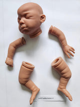 Baylee Reborn Doll Kit Sleeping Baby Unpainted Vinyl Full Arms Legs