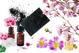 Activated Charcoal Floral Soap Cleansing Bar
