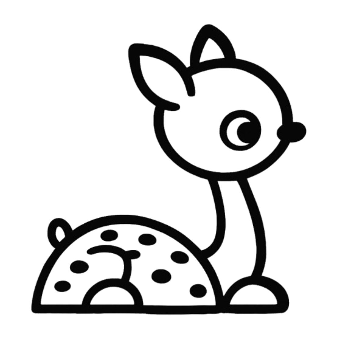 Baby Deer Soap Stamp High Quality Resin Clean Images Stamping