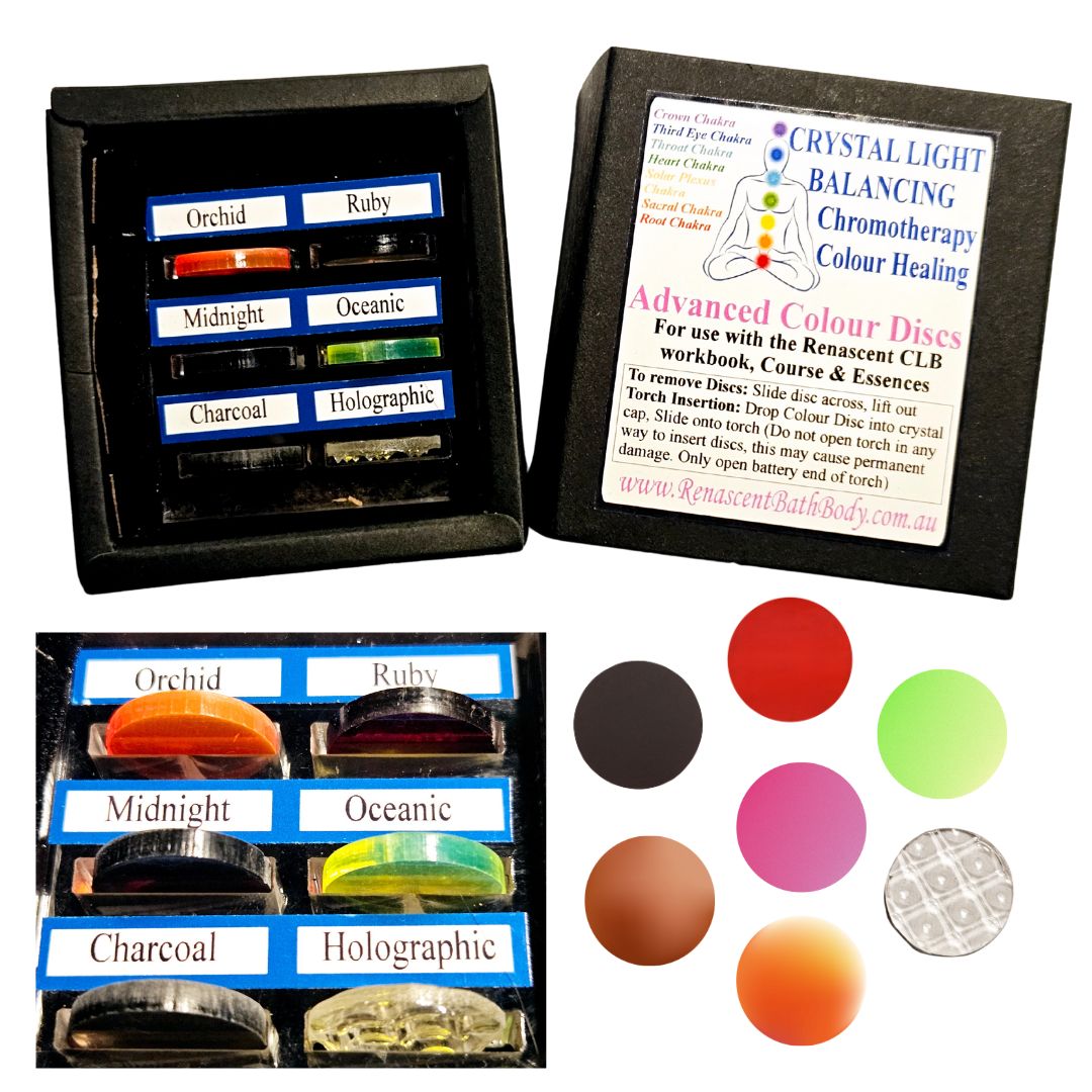 Crystal Light Balancing Colour Therapy Advanced Disc Practitioner Booklet (Digital Download) Free with Purchase