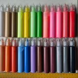24 x Candle Paints Tubes, Easy Applications