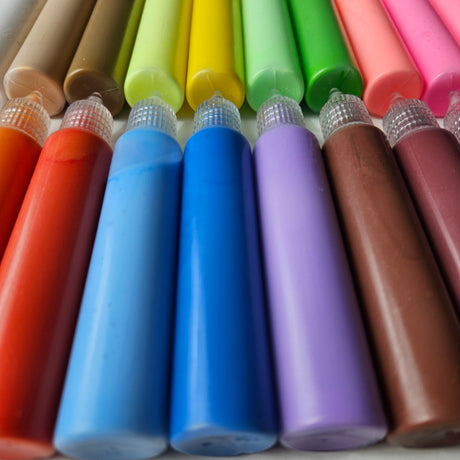 24 x Candle Paints Tubes, Easy Applications