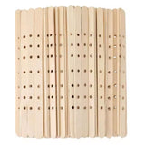 Wooden Candle Making Sticks with Holes