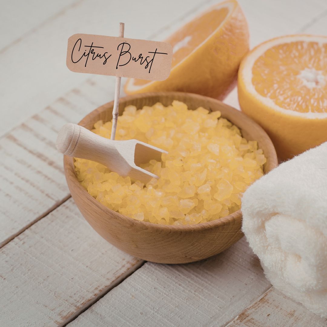 Bathing Crystals / Salts: Citrus Burst