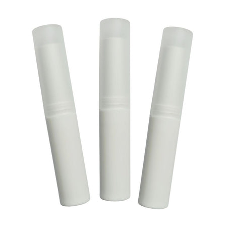 Multicoloured Twist up Lip stick / balm tubes -Narrow Elegant Clear Lids - You choose Colour