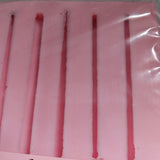 Crayons Silicone Mould Realistic Size - add paper label