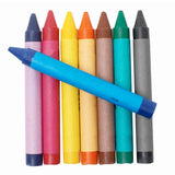 Crayons Silicone Mould Realistic Size - add paper label