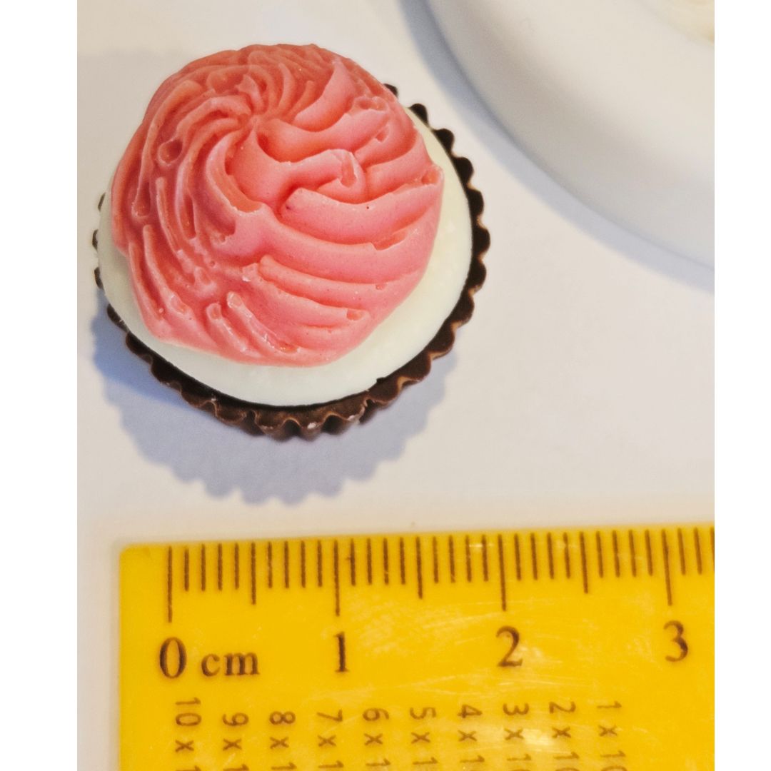 Cupcake Mini (3 Cavity) Silicone Mould  Divine for cookies, cupcakes embellishments