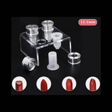 DIY Lipstick Making Mould Set 4 Hole Acrylic Holder 12.1mm Silicone Moulds
