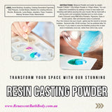 Eco Resin Casting Powder Blend with Water Demould in 30 minutes