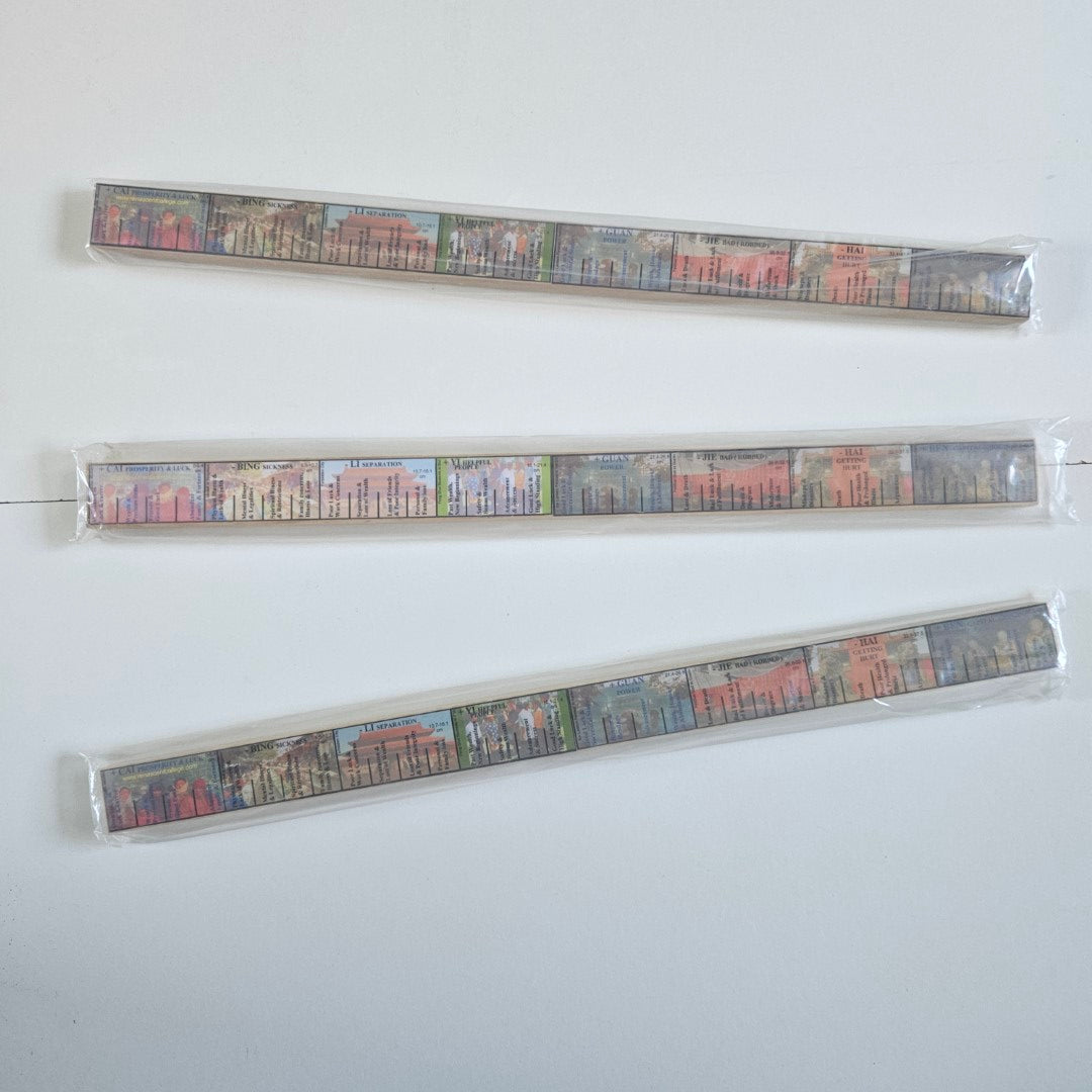 Ruler Auspicious Measurements Feng Shui Divination