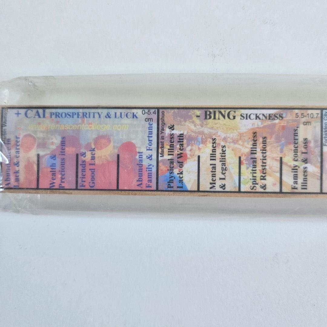 Ruler Auspicious Measurements Feng Shui Divination