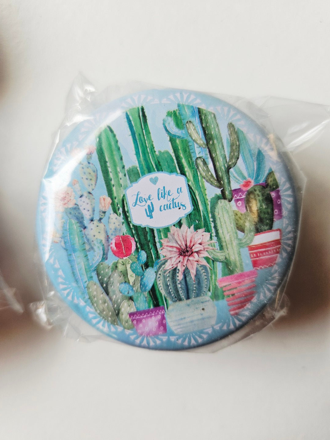 Floral Tin Lipstick / Lip Balm / shaving soap Pots