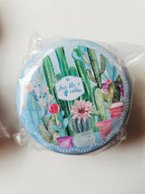 Floral Tin Lipstick / Lip Balm / shaving soap Pots