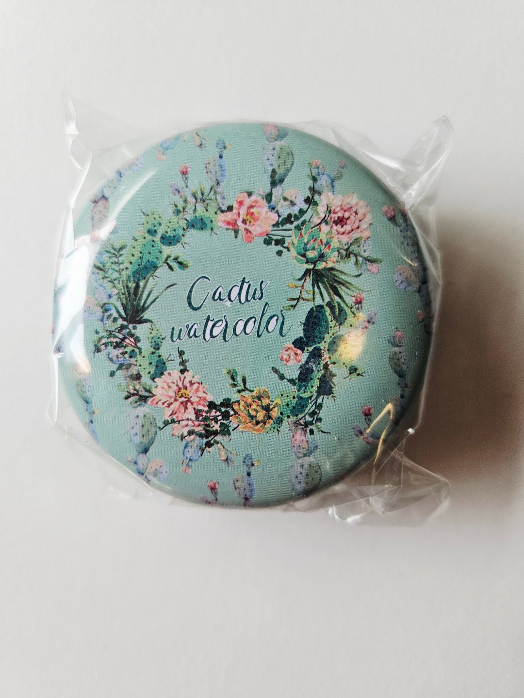 Floral Tin Lipstick / Lip Balm / shaving soap Pots