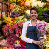 Florist Clear Sleeves - Clear Cello Sleeve V Shape