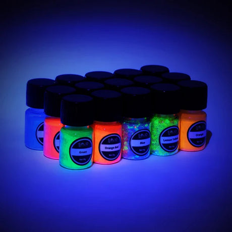 Glow In The Dark Pigment Powder and Glitters