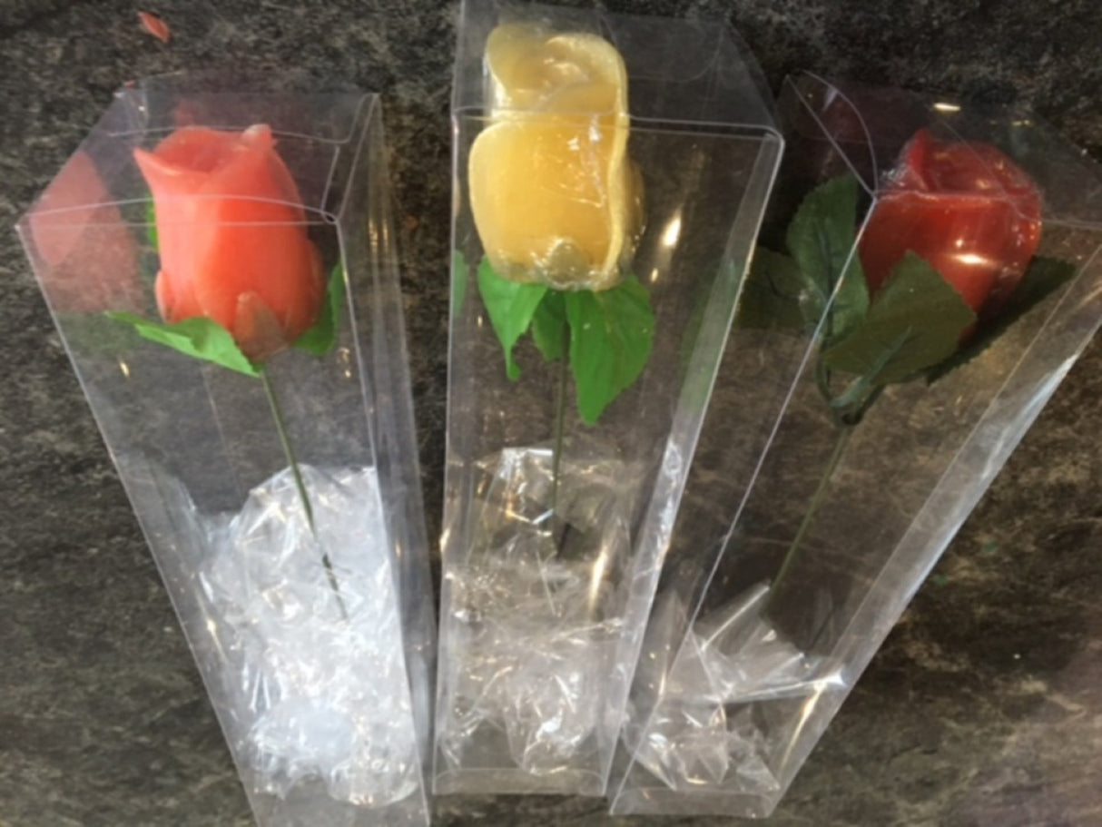 Rose Leaf Stem, Wire