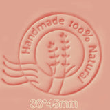 Handmade 100% Natural Seal Soap Stamp High Quality Resin Clean Images Stamping