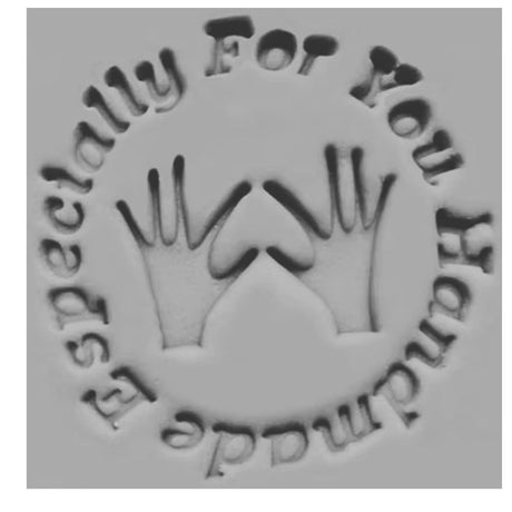 Handmade Especially For You Soap Stamp High Quality Resin Clean Images Stamping