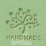 Handmade Starburst Tree Soap Stamp High Quality Resin Clean Images Stamping