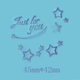 Just For You Stars Soap Stamp High Quality Resin Clean Images Stamping