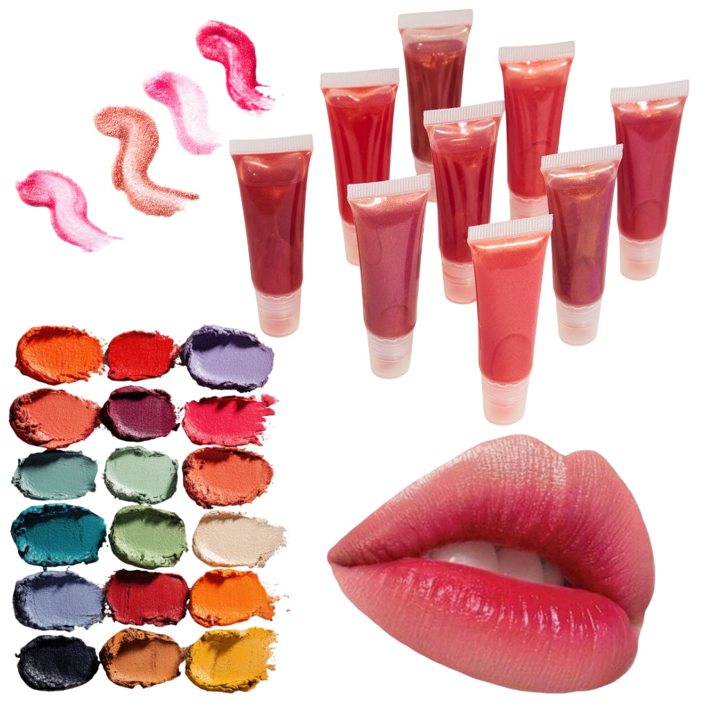 Lip Gloss Pigment Colour - You Choose Variety: Food Grade, Cosmetic