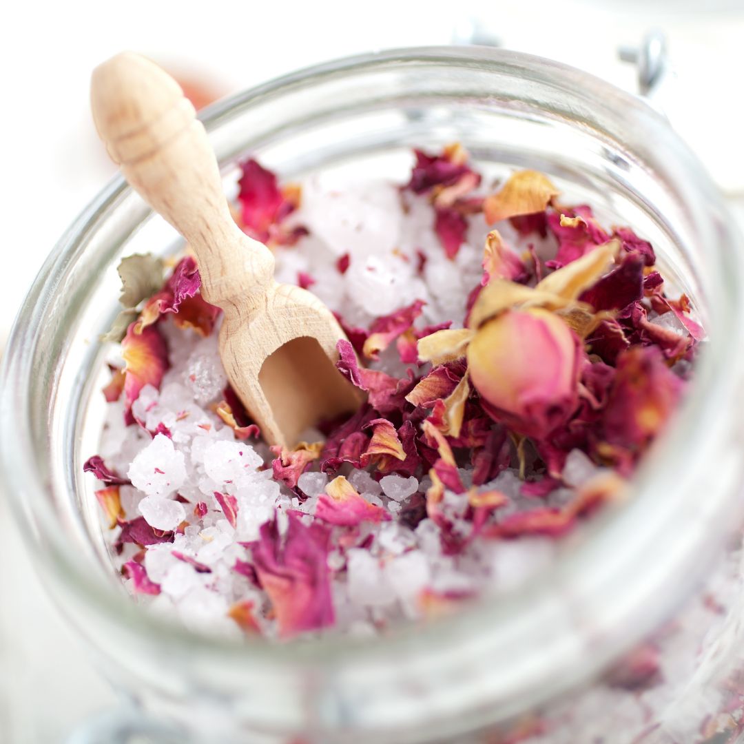 Bathing Crystals / Salts: Lotus Rose