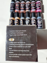 Metallic Alcohol Ink Pigments10ml x 12 Colours Set