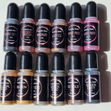 Metallic Alcohol Ink Pigments10ml x 12 Colours Set