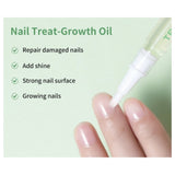 Natural Botany Nail Treatment Growth Oil Pen 5ml Nourishing Cuticle Repair Liquid Twist Brush Applicator