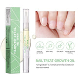 Natural Botany Nail Treatment Growth Oil Pen 5ml Nourishing Cuticle Repair Liquid Twist Brush Applicator