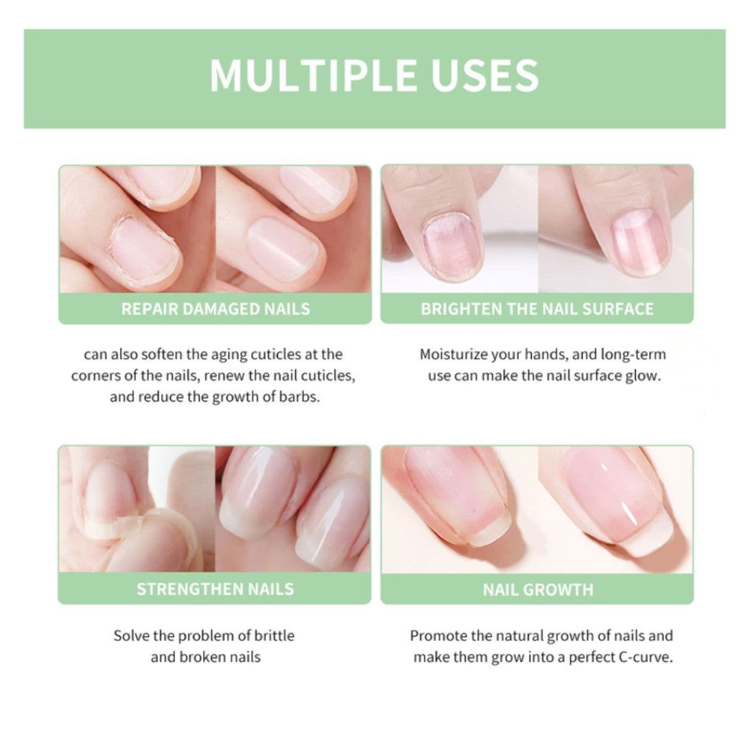 Natural Botany Nail Treatment Growth Oil Pen 5ml Nourishing Cuticle Repair Liquid Twist Brush Applicator