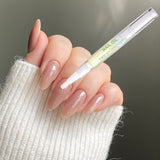 Natural Botany Nail Treatment Growth Oil Pen 5ml Nourishing Cuticle Repair Liquid Twist Brush Applicator
