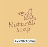 Natural Soap Flower Soap Stamp