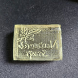 Natural Soap Flower Soap Stamp
