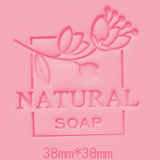 Natural Soap Bush Flowers Soap Stamp High Quality Resin Clean Images Stamping