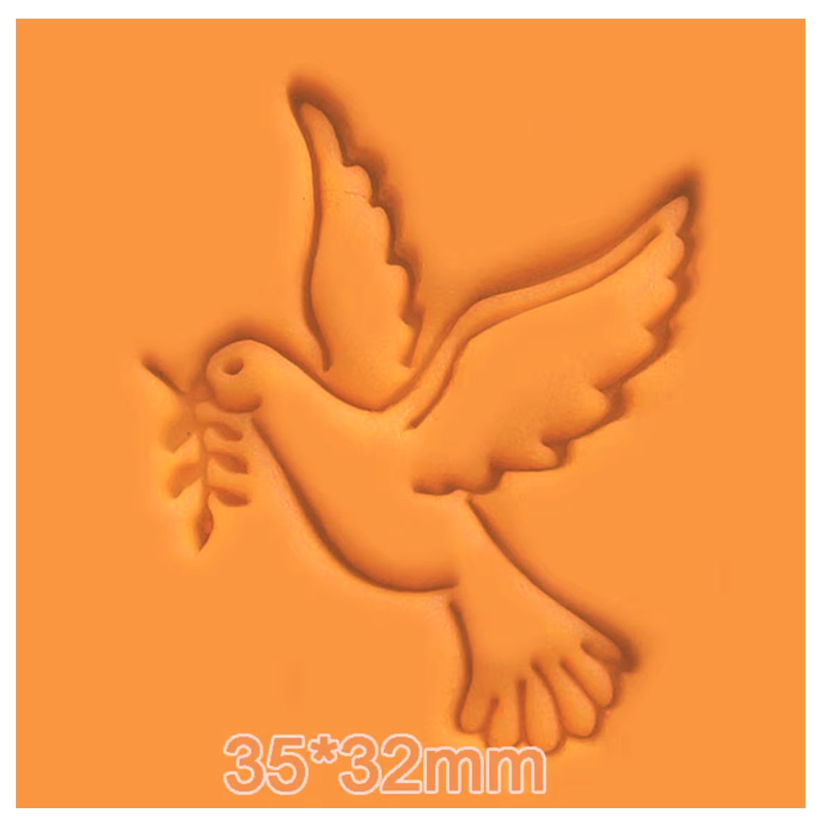Peace Dove Soap Stamp High Quality Resin Clean Images Stamping